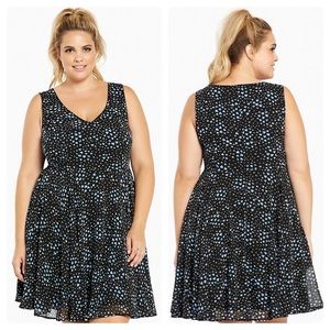 Torrid Blue Heart Dress